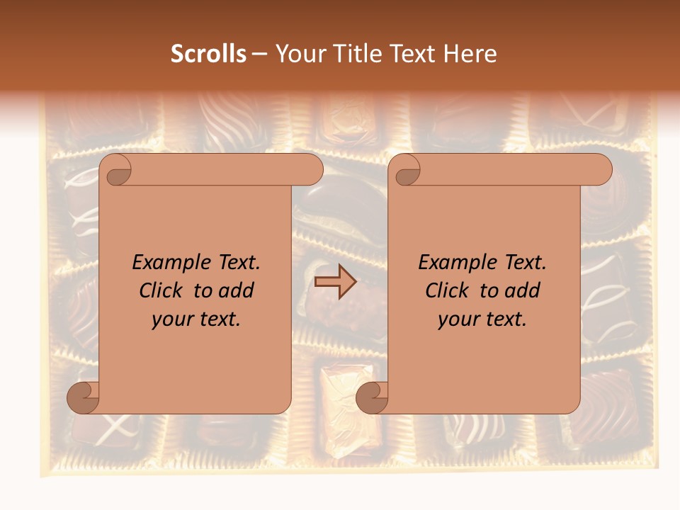Praline Box PowerPoint Template