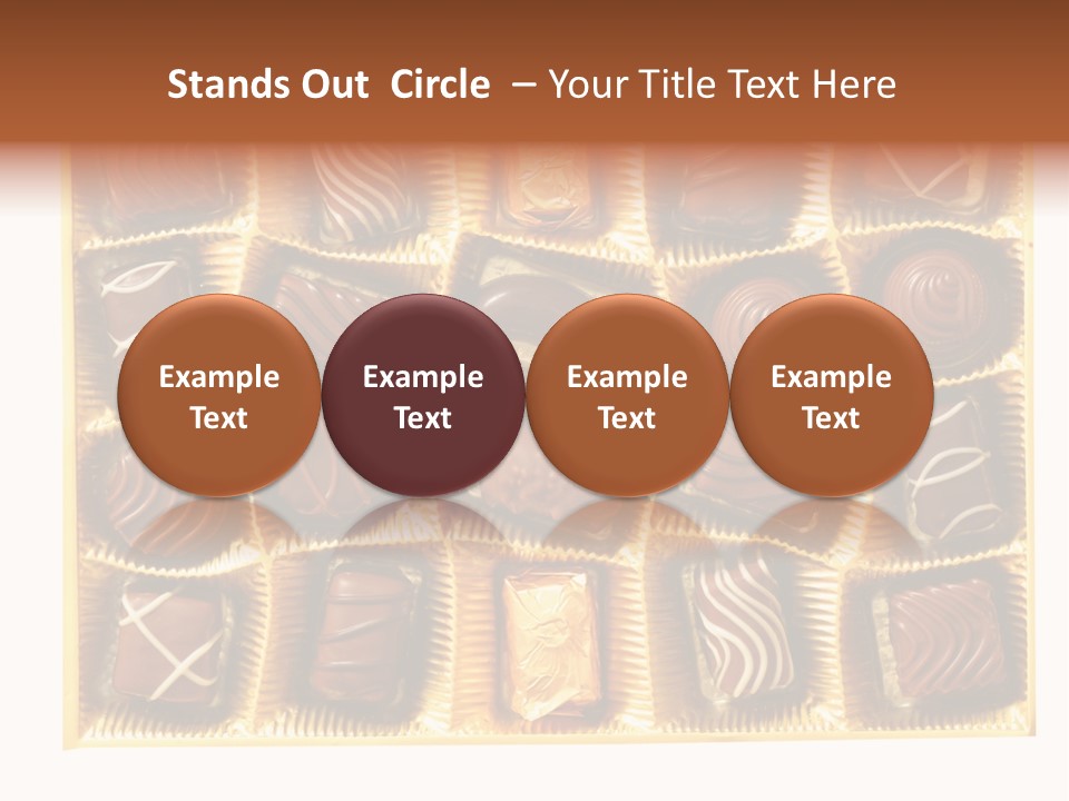 Praline Box PowerPoint Template