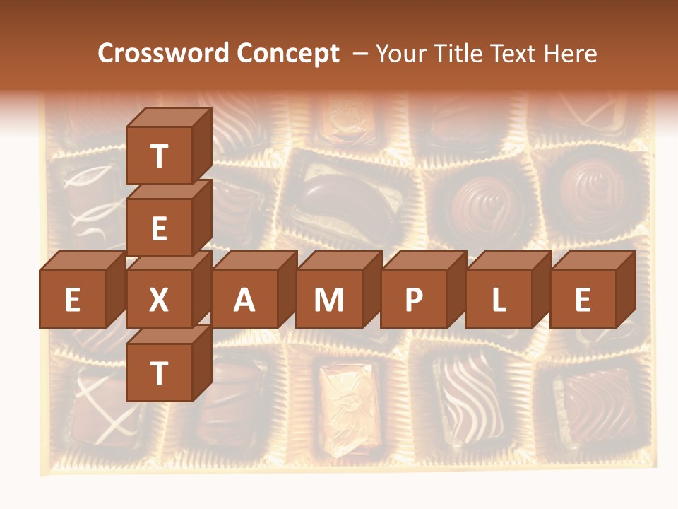 Praline Box PowerPoint Template