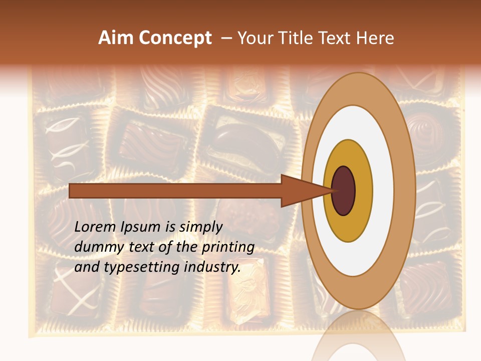 Praline Box PowerPoint Template