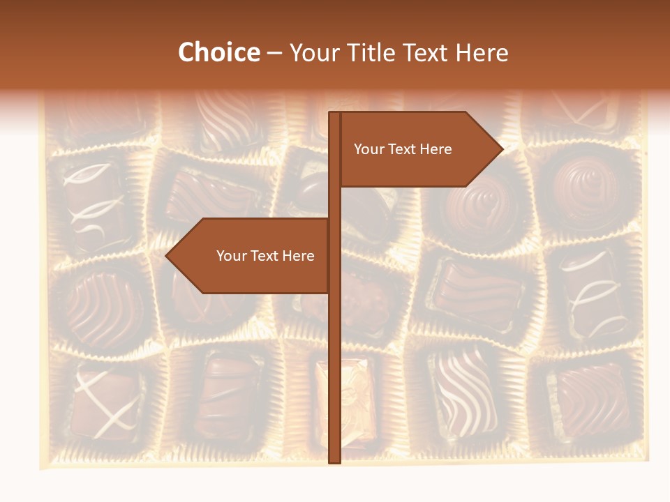 Praline Box PowerPoint Template