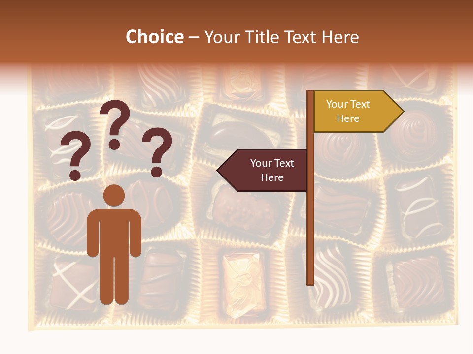 Praline Box PowerPoint Template