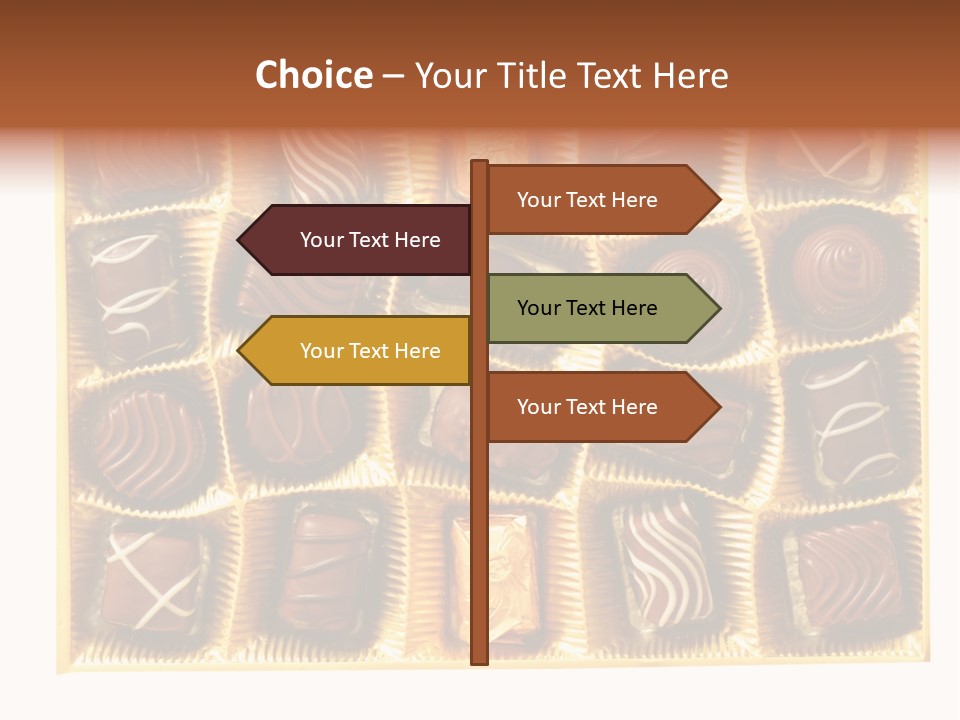 Praline Box PowerPoint Template