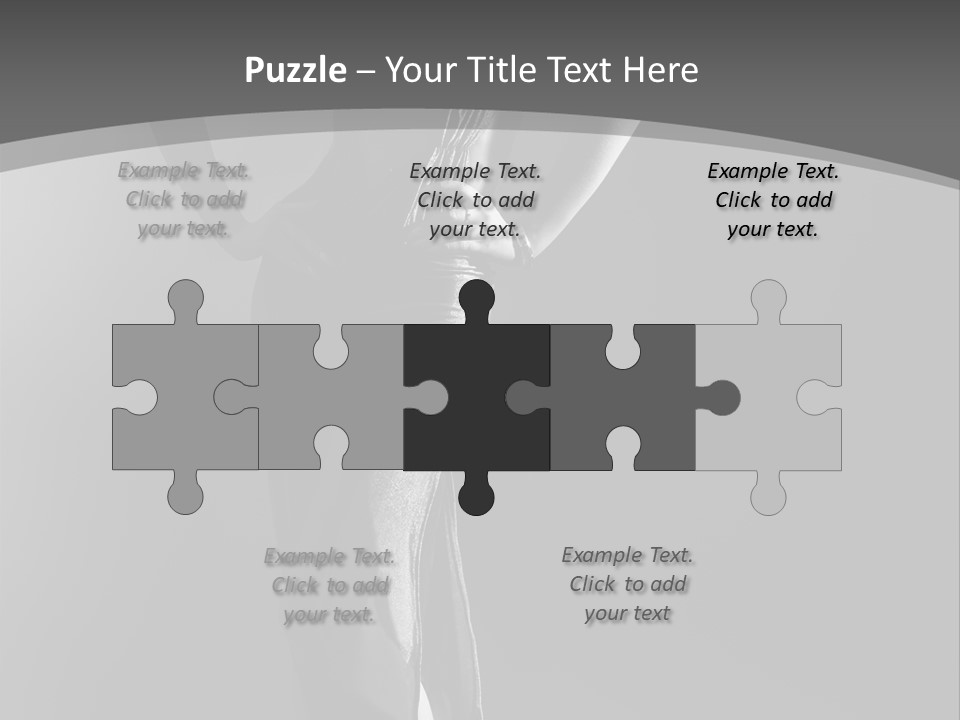 High Contrast Portrait PowerPoint Template