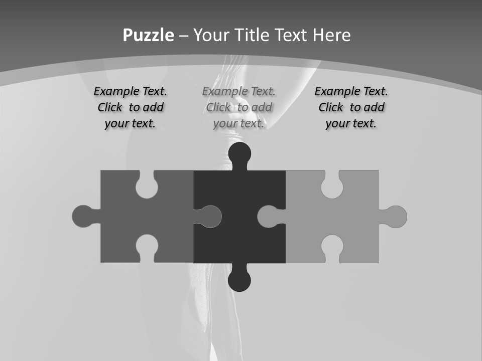 High Contrast Portrait PowerPoint Template