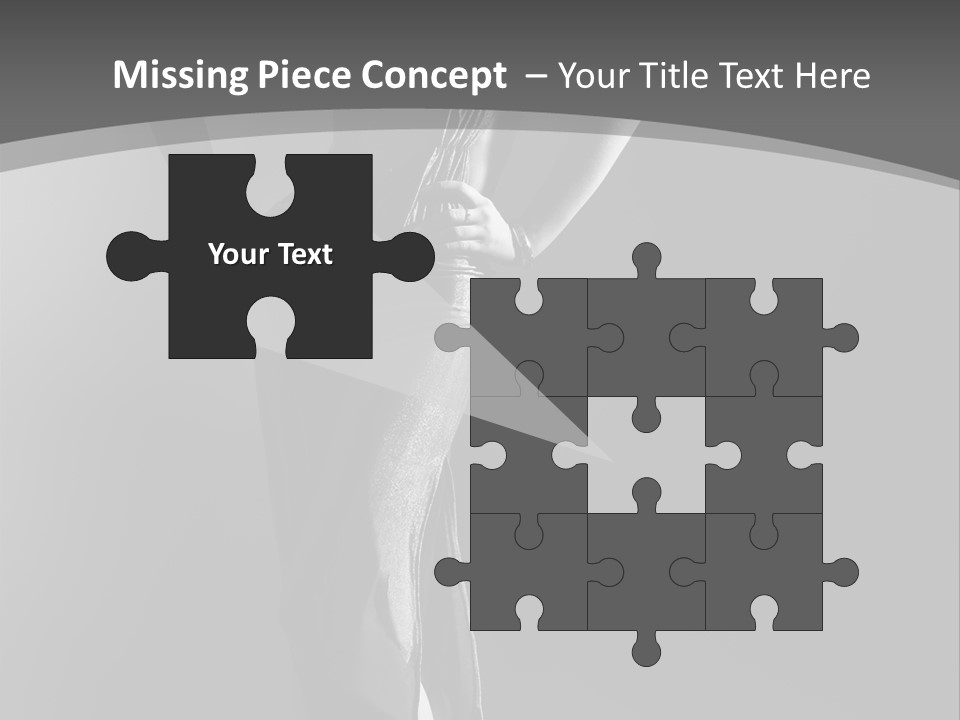 High Contrast Portrait PowerPoint Template