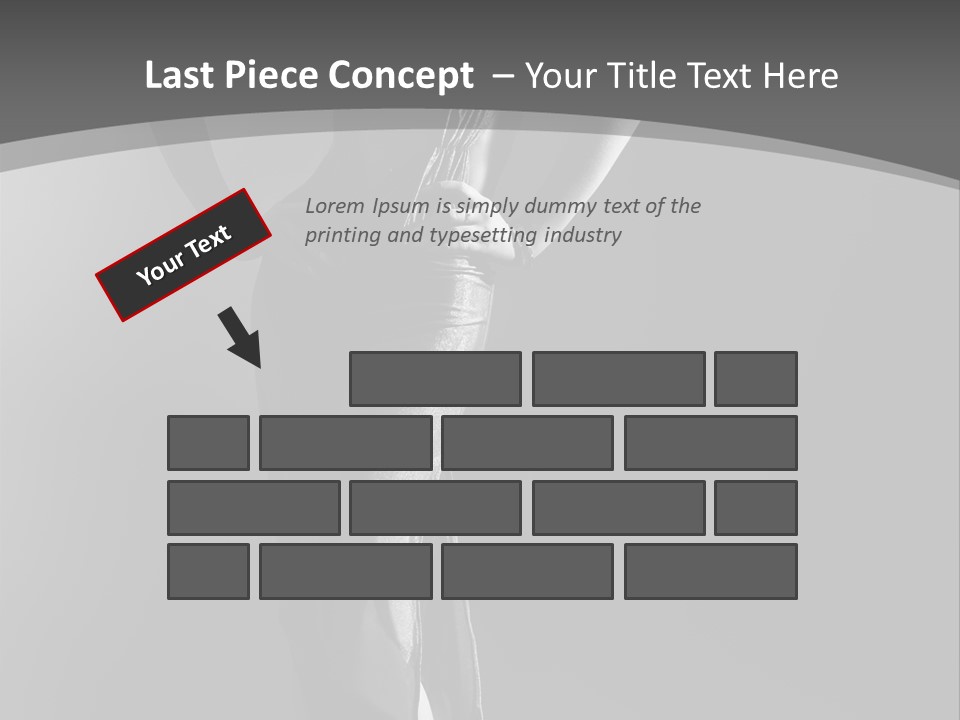 High Contrast Portrait PowerPoint Template