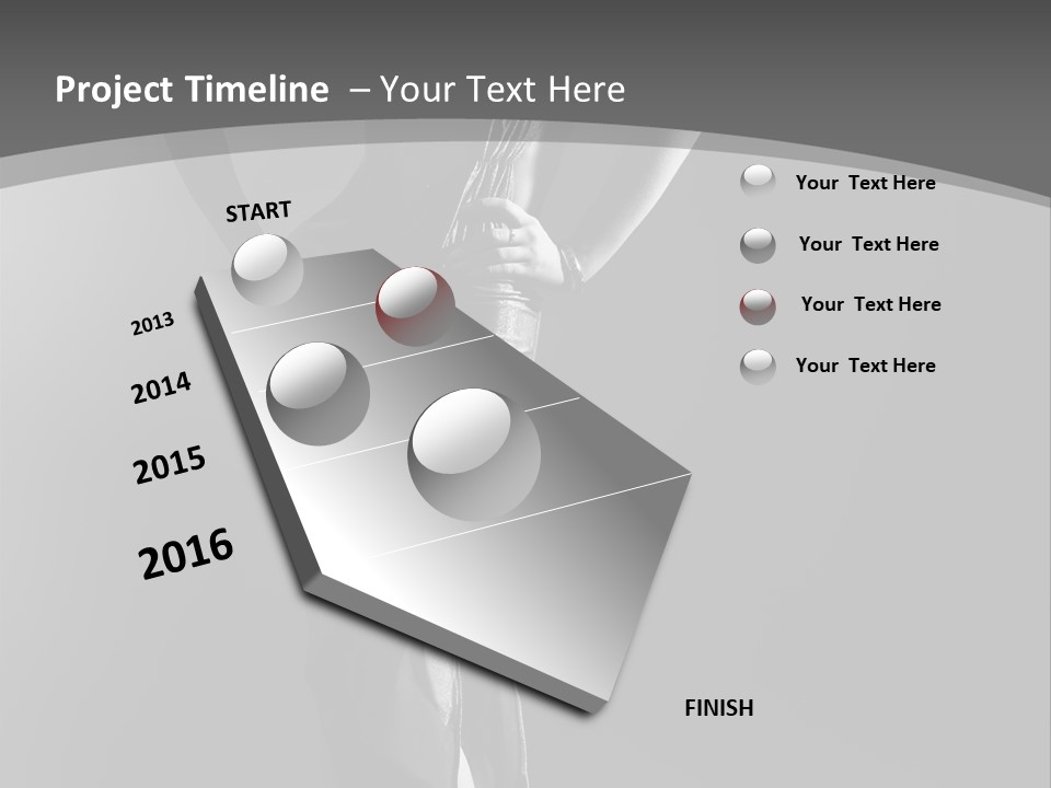 High Contrast Portrait PowerPoint Template