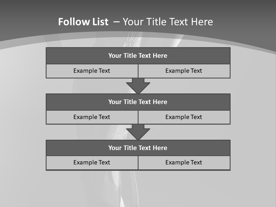 High Contrast Portrait PowerPoint Template