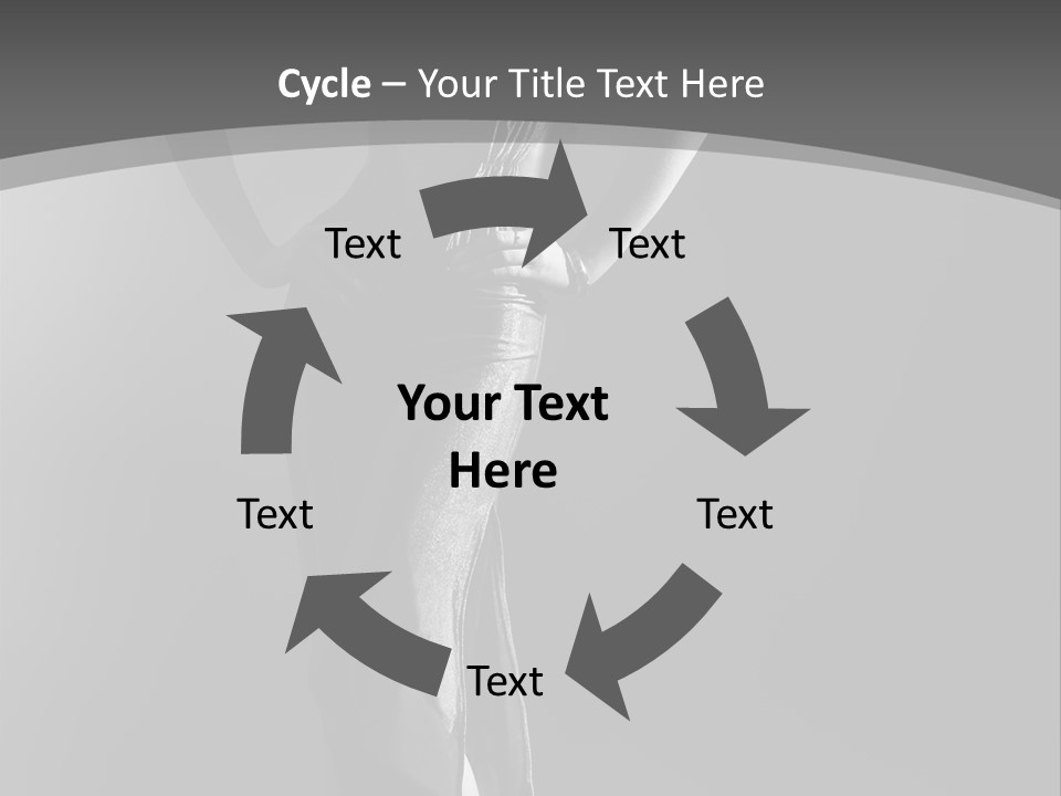 High Contrast Portrait PowerPoint Template
