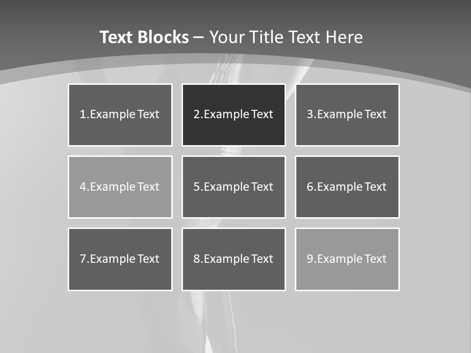 High Contrast Portrait PowerPoint Template