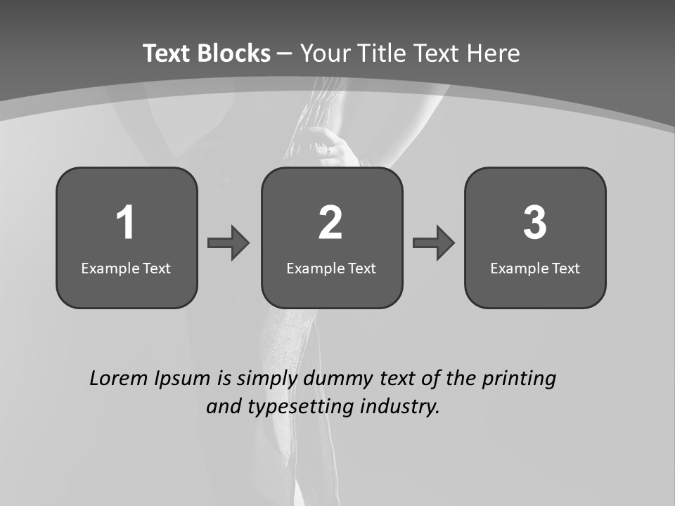 High Contrast Portrait PowerPoint Template