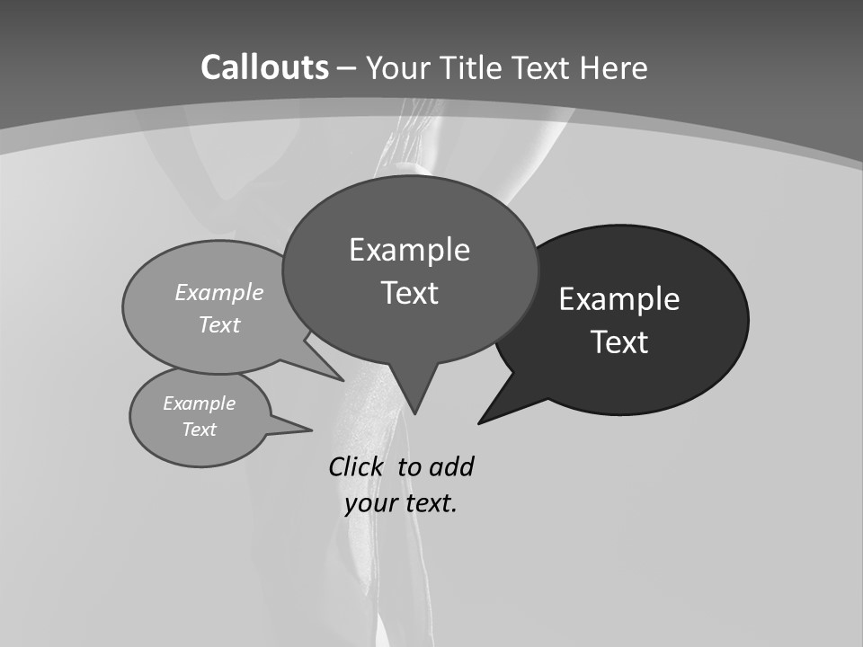 High Contrast Portrait PowerPoint Template
