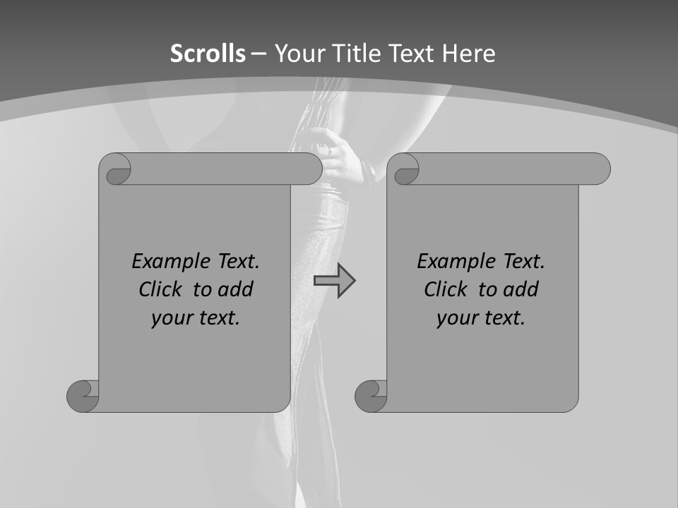 High Contrast Portrait PowerPoint Template