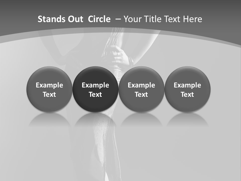 High Contrast Portrait PowerPoint Template