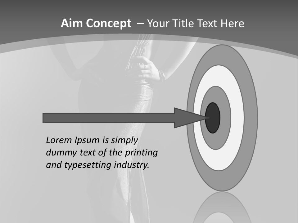 High Contrast Portrait PowerPoint Template