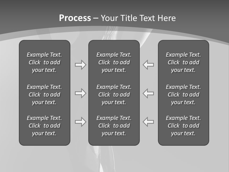 High Contrast Portrait PowerPoint Template