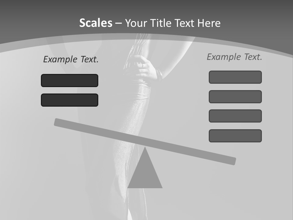 High Contrast Portrait PowerPoint Template