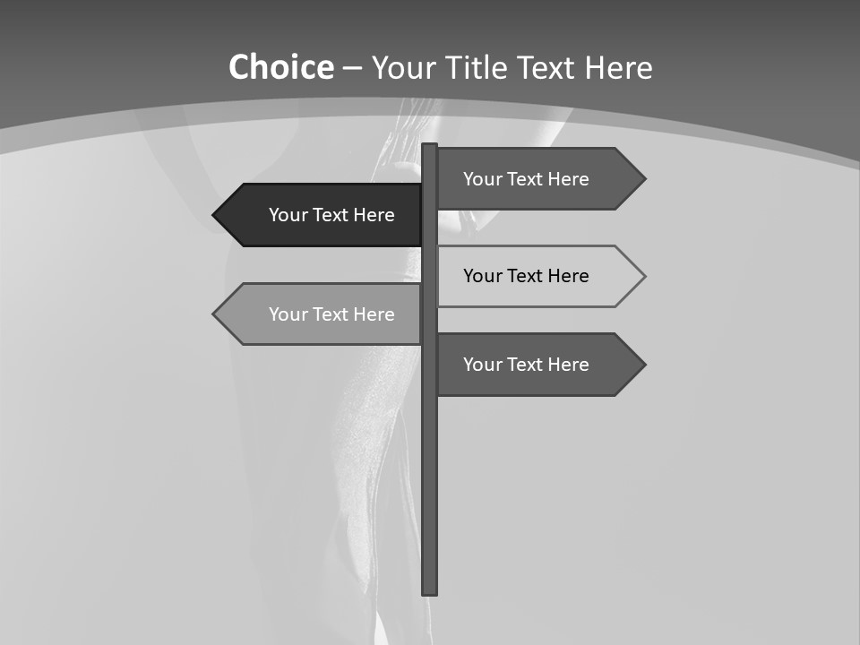 High Contrast Portrait PowerPoint Template