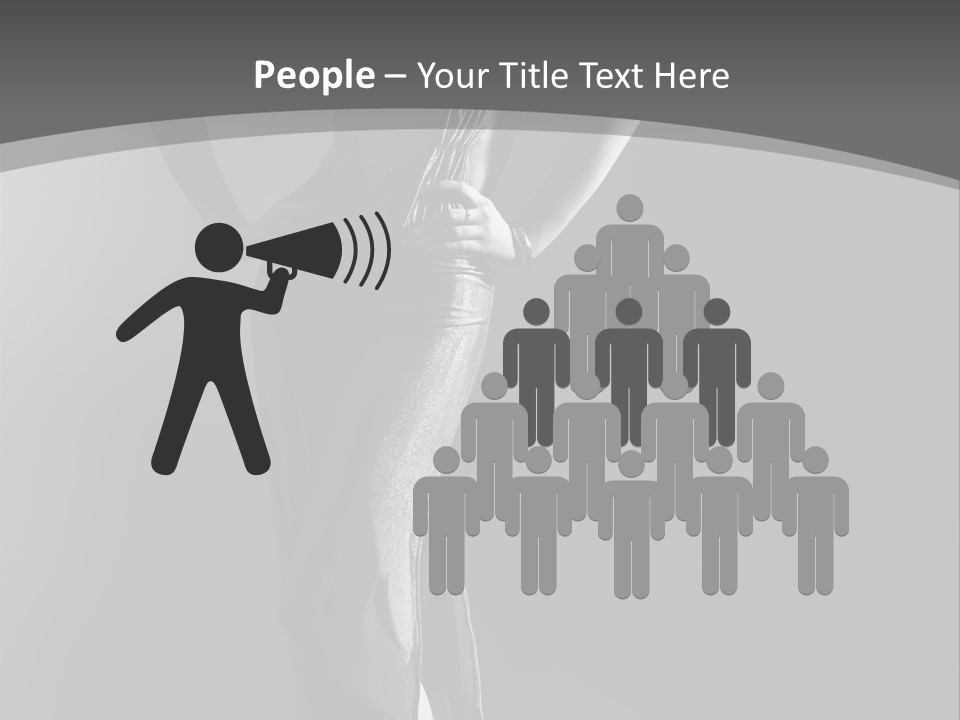 High Contrast Portrait PowerPoint Template