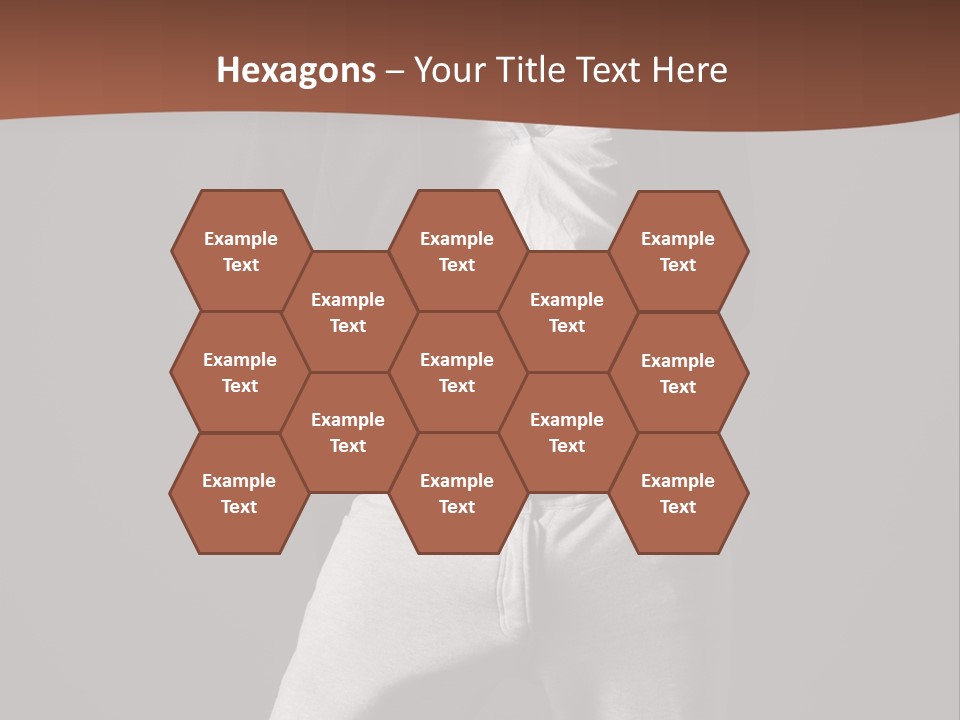 Caucasian Cute Youth PowerPoint Template