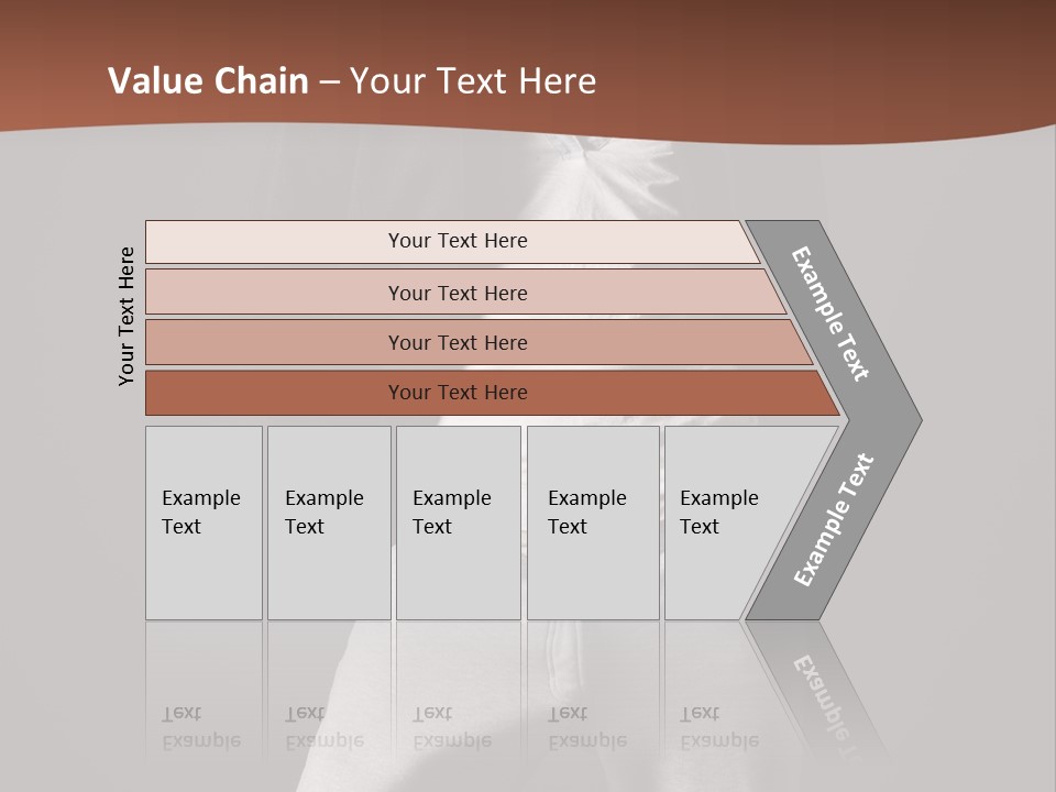 Caucasian Cute Youth PowerPoint Template