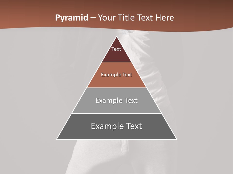 Caucasian Cute Youth PowerPoint Template