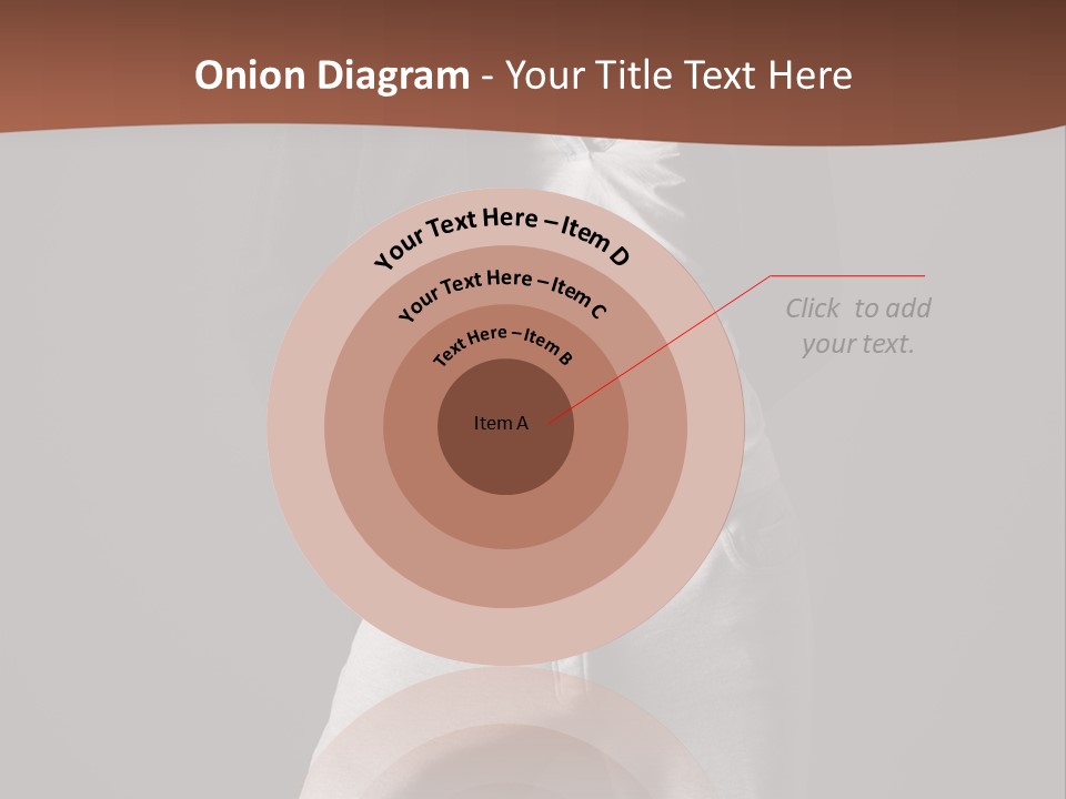 Caucasian Cute Youth PowerPoint Template