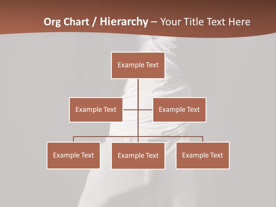 Caucasian Cute Youth PowerPoint Template