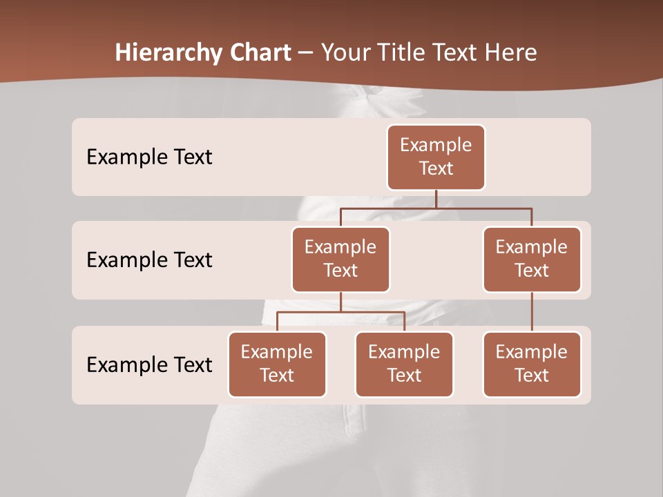 Caucasian Cute Youth PowerPoint Template