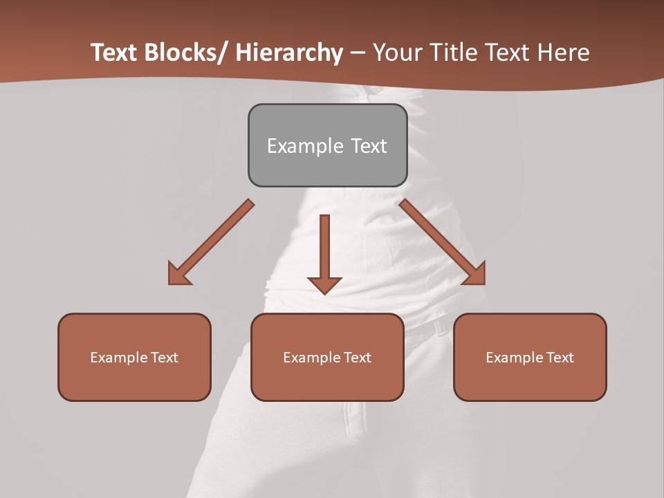 Caucasian Cute Youth PowerPoint Template