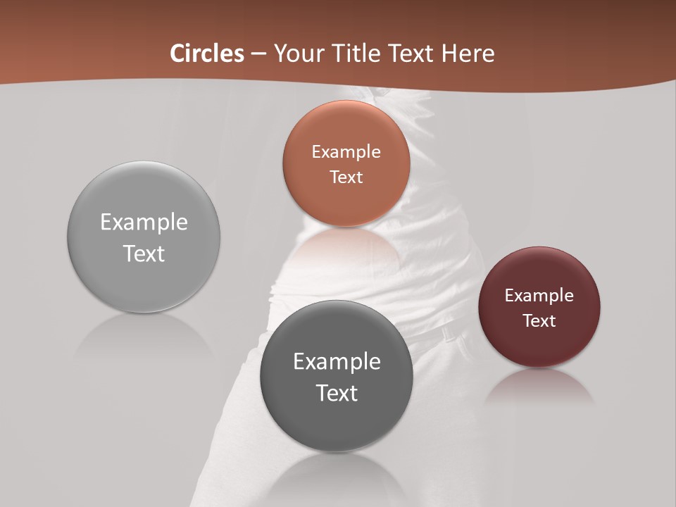 Caucasian Cute Youth PowerPoint Template