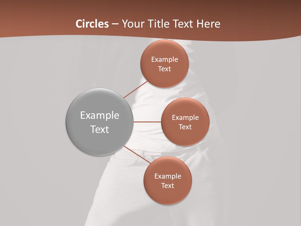 Caucasian Cute Youth PowerPoint Template