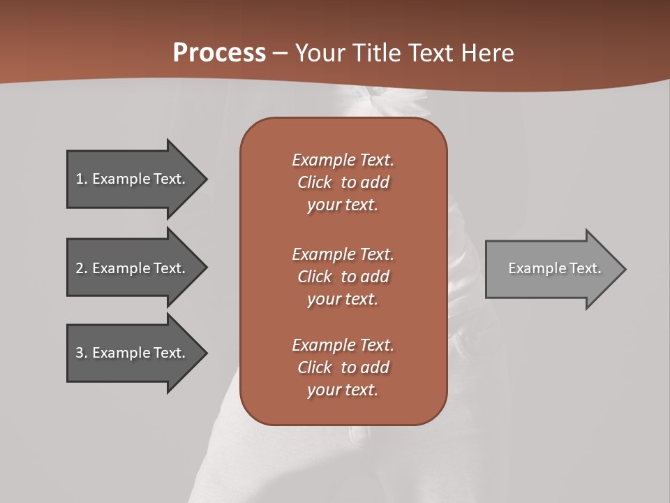 Caucasian Cute Youth PowerPoint Template