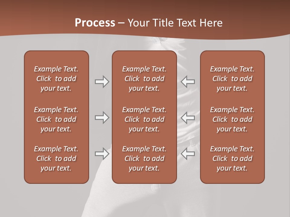 Caucasian Cute Youth PowerPoint Template