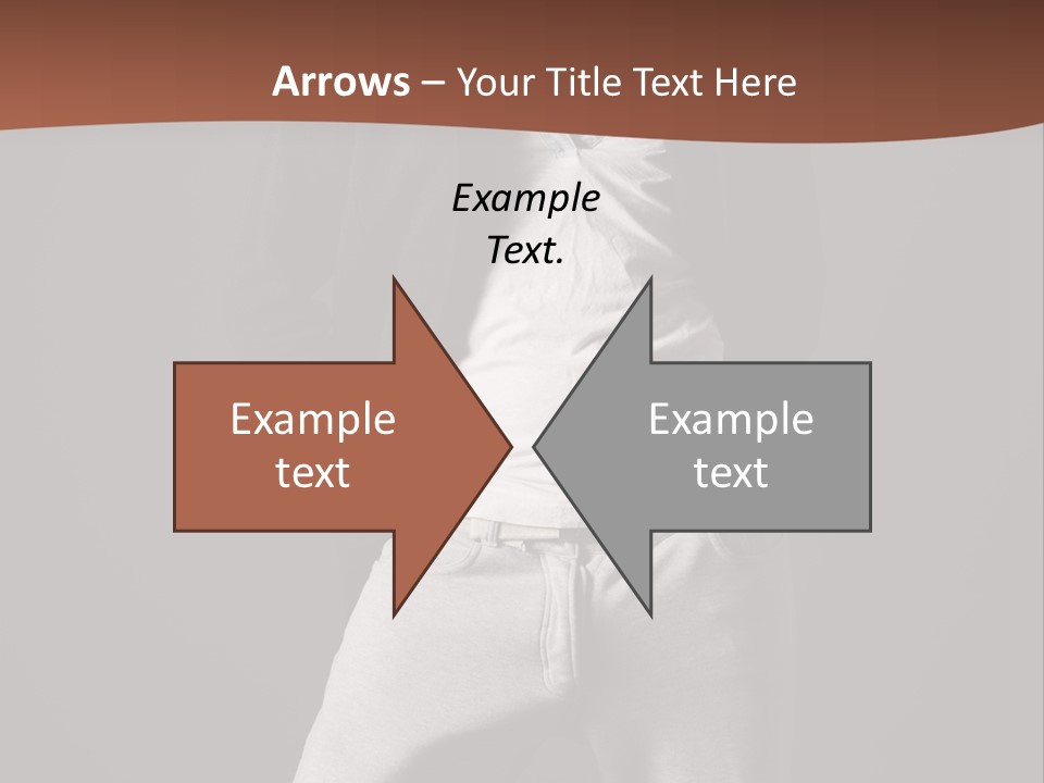 Caucasian Cute Youth PowerPoint Template