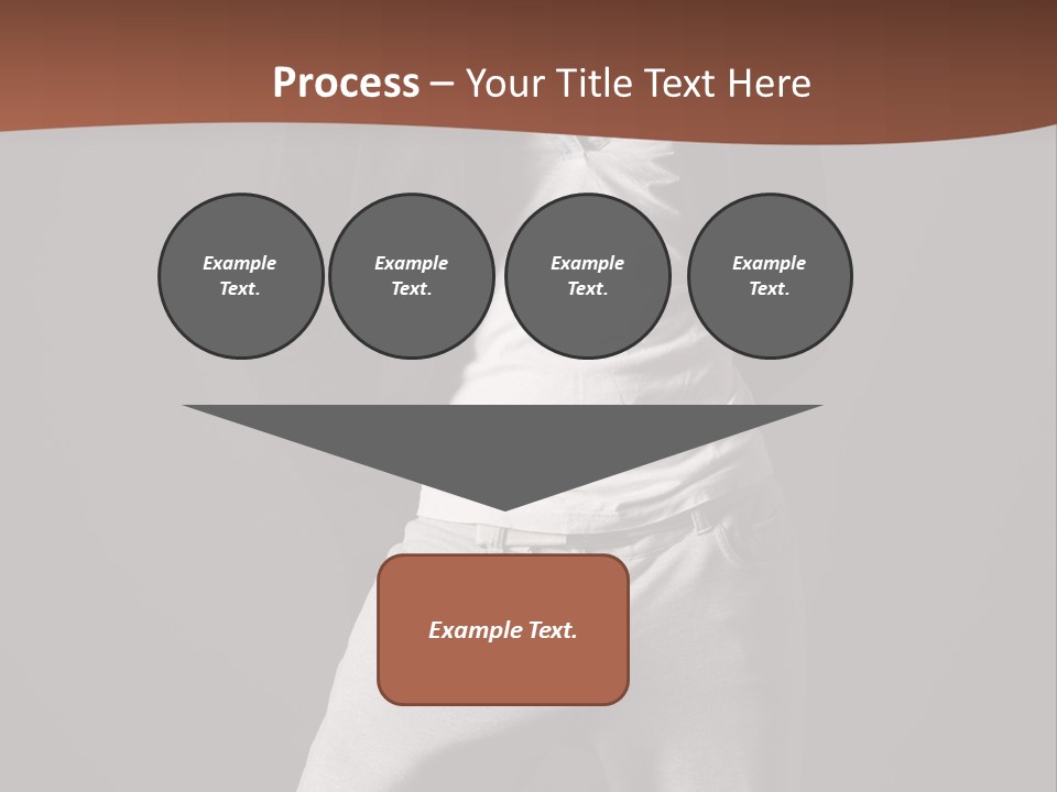 Caucasian Cute Youth PowerPoint Template