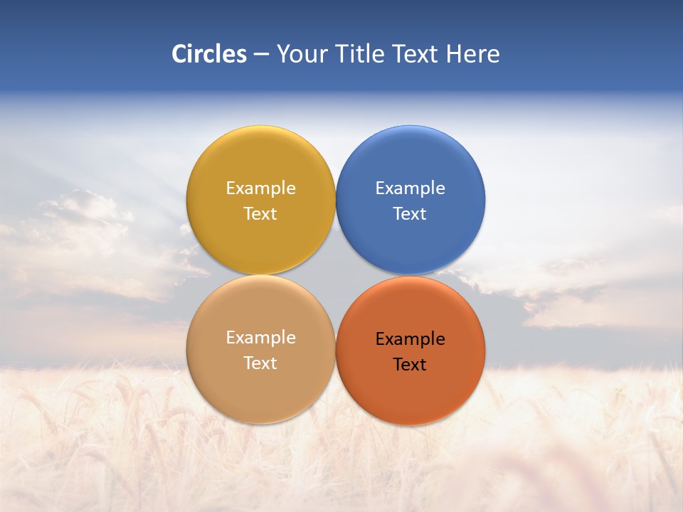 Relaxing Desktop PowerPoint Template
