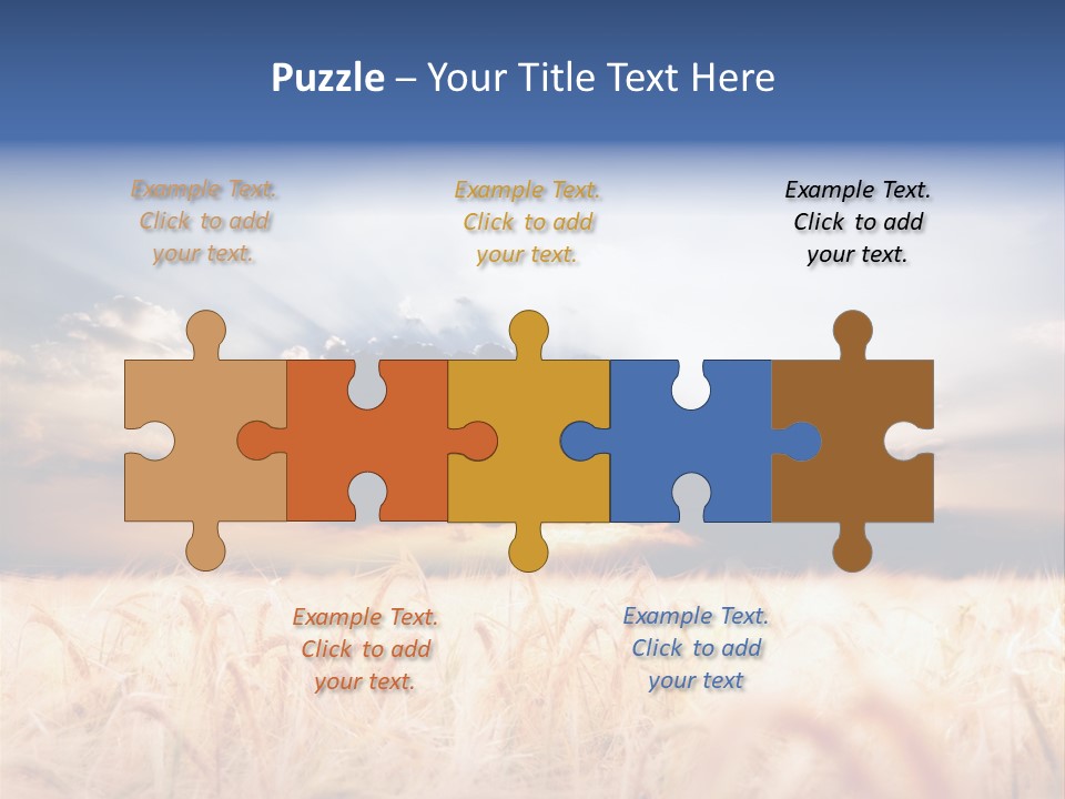 Relaxing Desktop PowerPoint Template