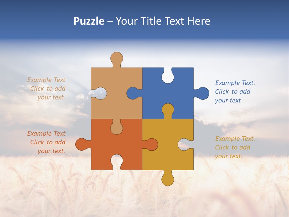 Relaxing Desktop PowerPoint Template