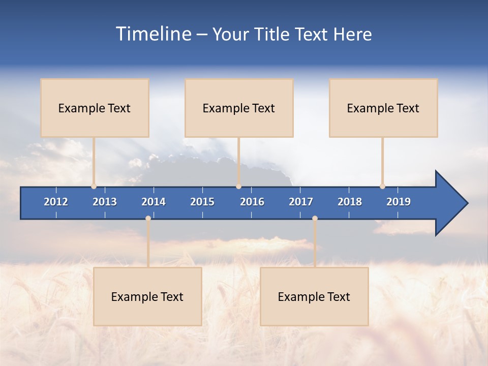 Relaxing Desktop PowerPoint Template