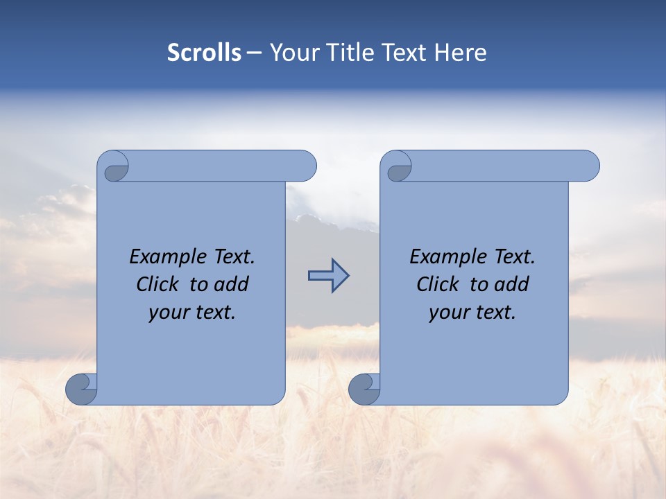 Relaxing Desktop PowerPoint Template