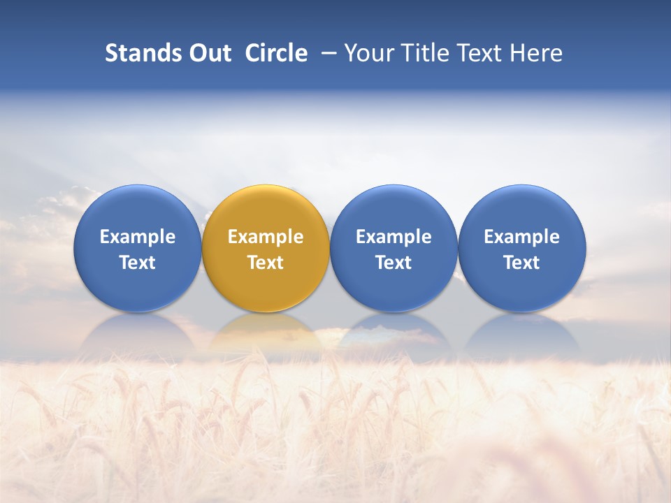 Relaxing Desktop PowerPoint Template