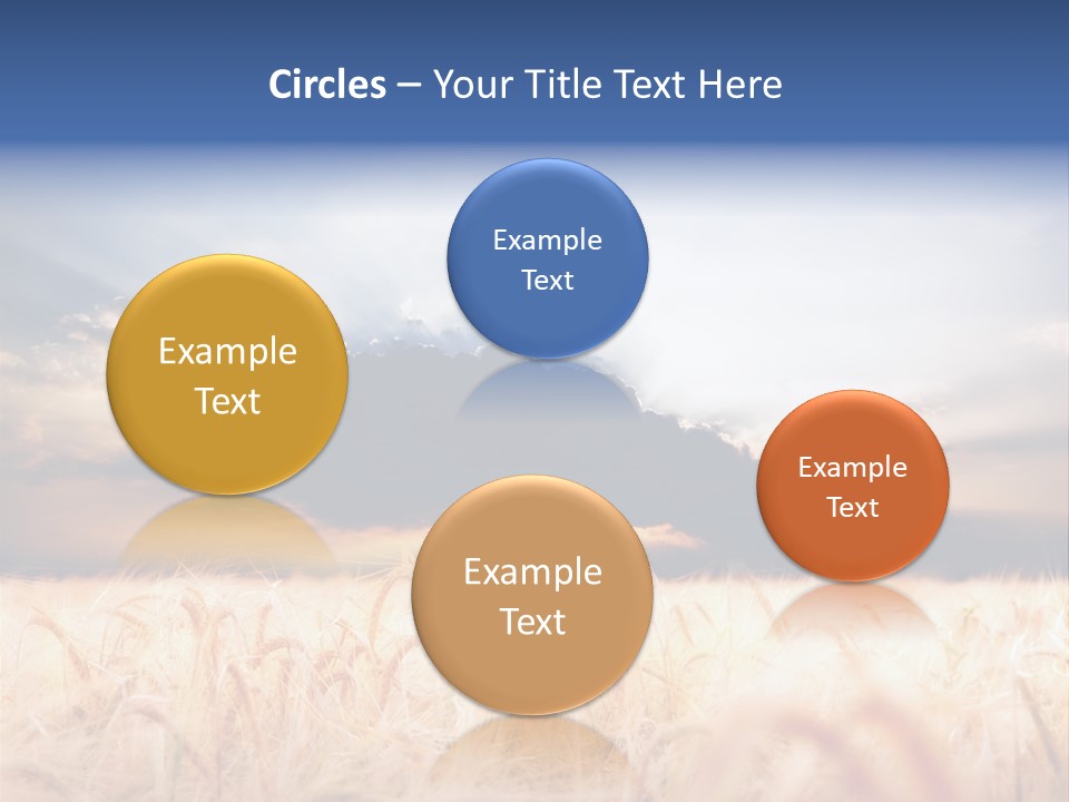 Relaxing Desktop PowerPoint Template