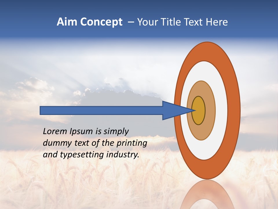 Relaxing Desktop PowerPoint Template