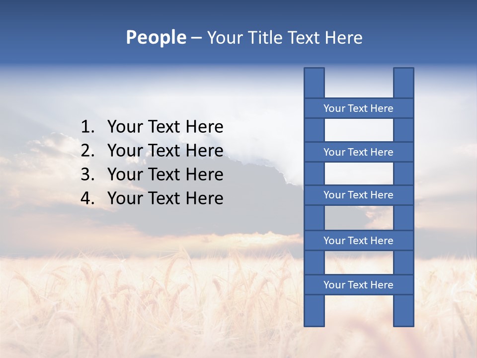 Relaxing Desktop PowerPoint Template