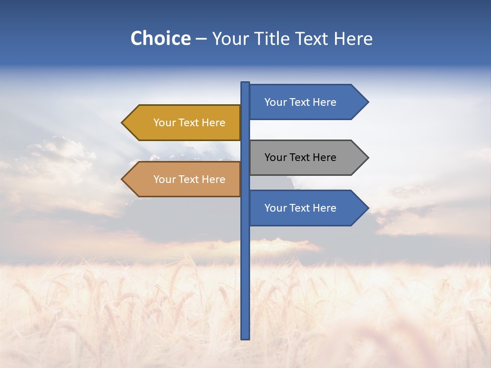 Relaxing Desktop PowerPoint Template