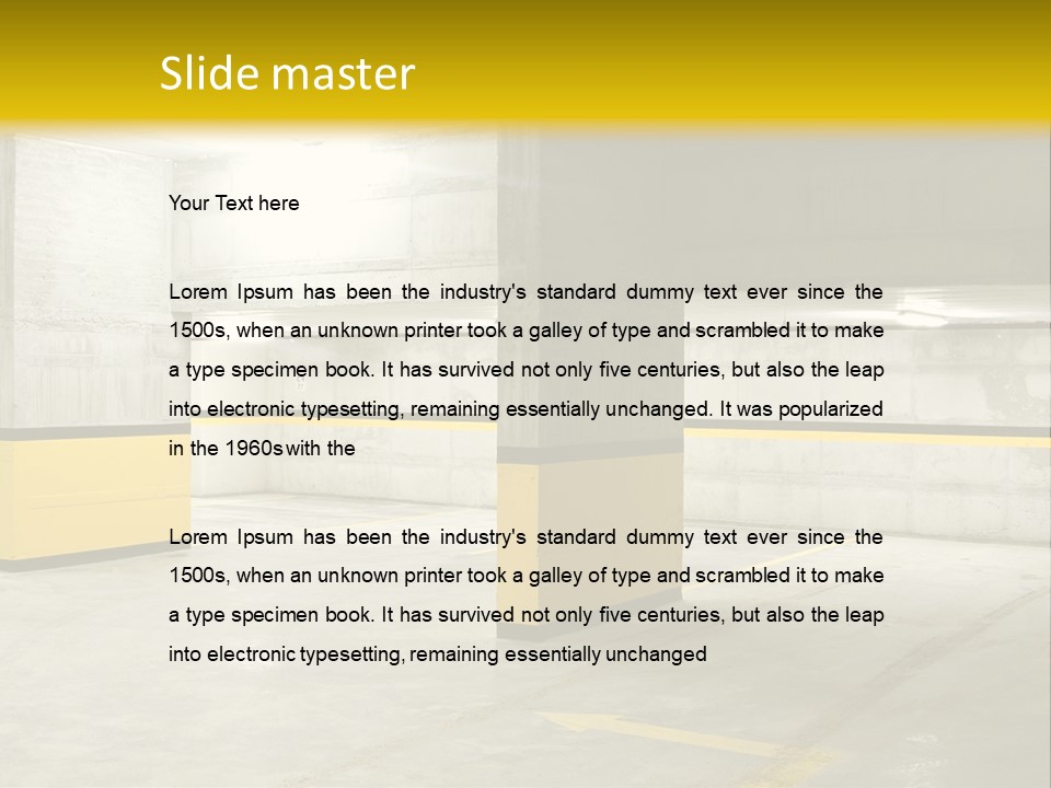 Office Bu Ine Room PowerPoint Template