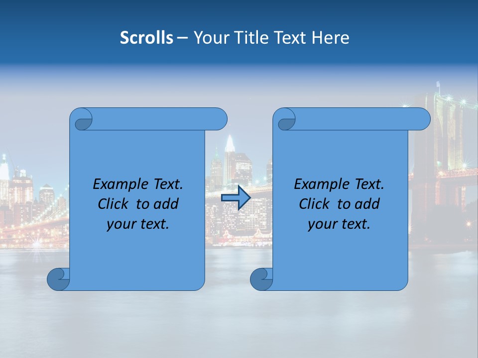 Night Capital New PowerPoint Template