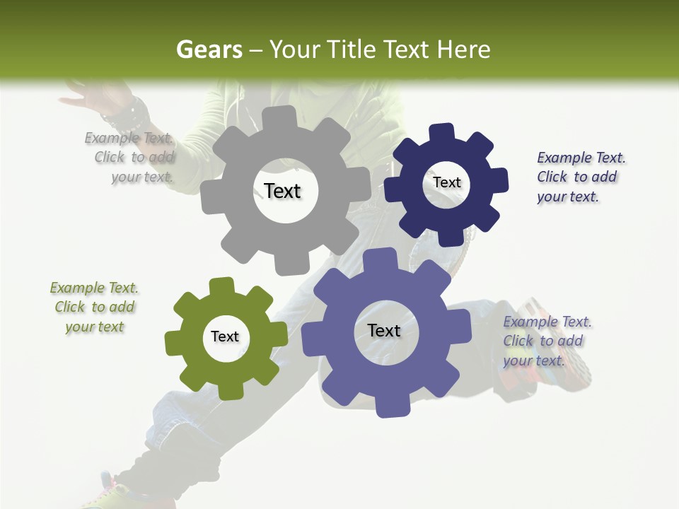 Hip Hop Dancers Png PowerPoint Template